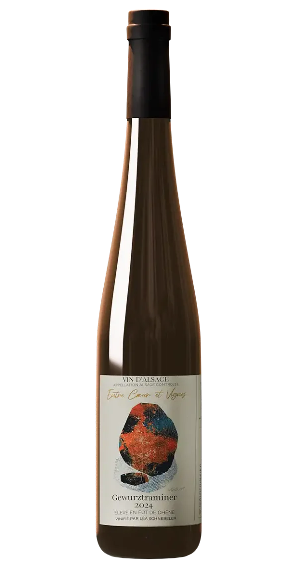 Gewurztraminer sec élevé en fût de chêne Entre Cœur et Vignes 2024